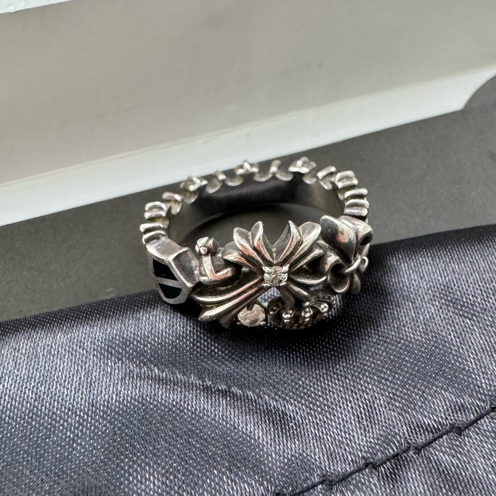 Justin Davis Field of Elysium Ring Silver 925